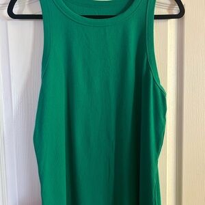 Torrid‎ Teal Ribbed Tank Top Green 2